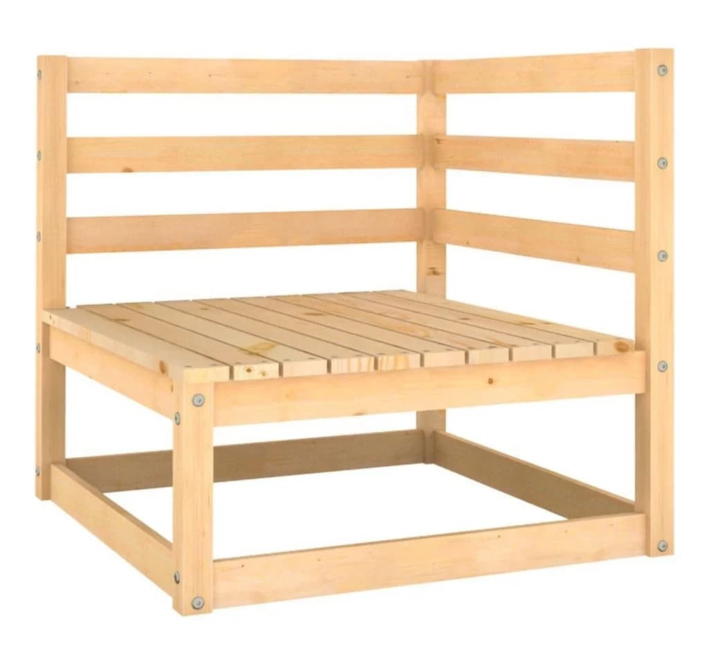 vidaXL Garten-Ecksofa Element Massivholz Kiefer - Bild 2