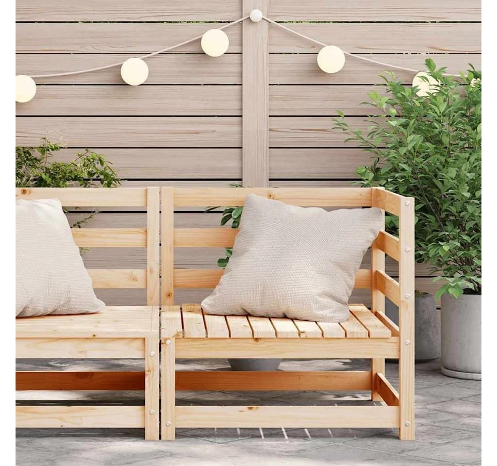 vidaXL Garten-Ecksofa Element Massivholz Kiefer - Bild 3