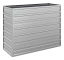 vidaXL Hochbeet Verzinkter Stahl Silber Bild 2