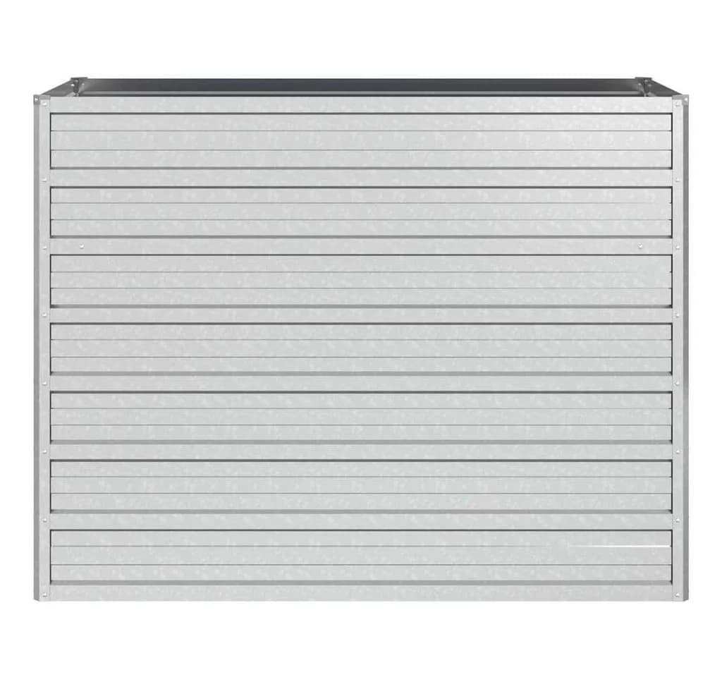 vidaXL Hochbeet Verzinkter Stahl Silber - Bild 4