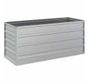 vidaXL Hochbeet Verzinkter Stahl Silber Garten Bild 2