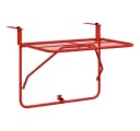 vidaXL Balkontisch Rot Klappbar Stahl 60x40 cm Bild 2