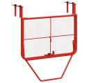 vidaXL Balkontisch Rot Klappbar Stahl 60x40 cm Bild 5
