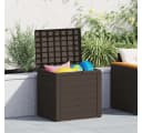 vidaXL Gartenbox Braun 58,5x46x55 cm Polypropylen Bild 1
