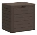vidaXL Gartenbox Braun 58,5x46x55 cm Polypropylen Bild 2