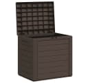 vidaXL Gartenbox Braun 58,5x46x55 cm Polypropylen Bild 4