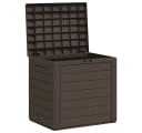 vidaXL Gartenbox Braun 58,5x46x55 cm Polypropylen Bild 5