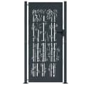 vidaXL Gartentor Anthrazit Bambus-Design Bild 3