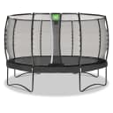 EXIT Allure Premium Trampolin Schwarz Ø427cm mit Sicherheitsnetz Bild 1