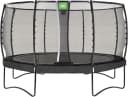 EXIT Allure Premium Trampolin Schwarz Ø427cm mit Sicherheitsnetz Bild 2