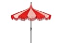Mica Decorations Sonnenschirm Kim Rot mit Tasche Bild 2