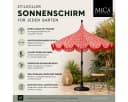 Mica Decorations Sonnenschirm Kelly Rot mit Tasche Bild 1