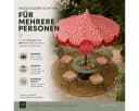 Mica Decorations Sonnenschirm Kelly Rot mit Tasche Bild 5
