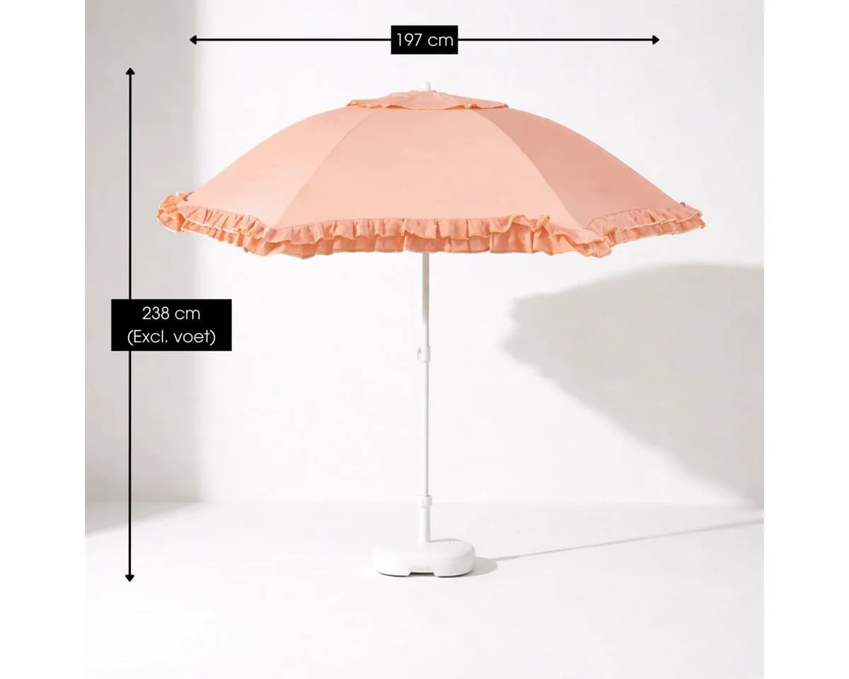 Mica Decorations Neigbarer Sonnenschirm Peach - Bild 3