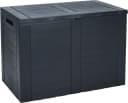 Koopman Kissenbox Auflagenbox Gartenkiste Anthrazit Bild 1