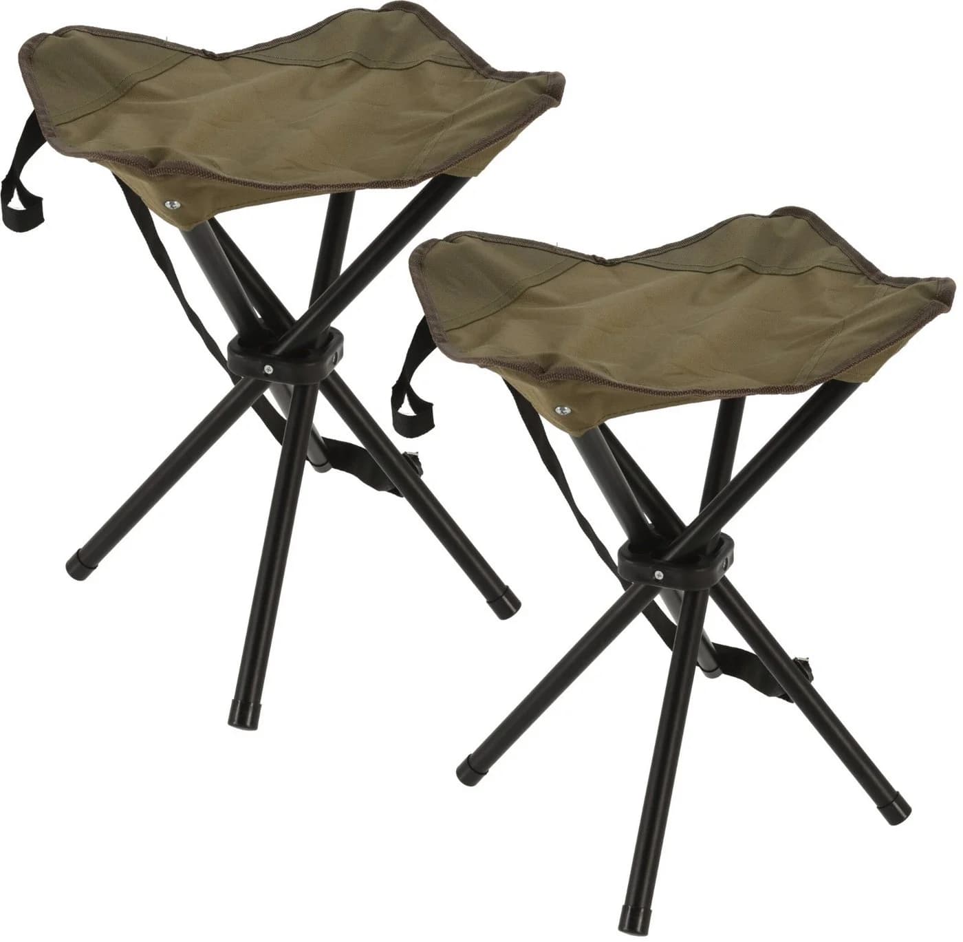 Koopman Campinghocker 2er Set Klapphocker Khaki - Bild 2