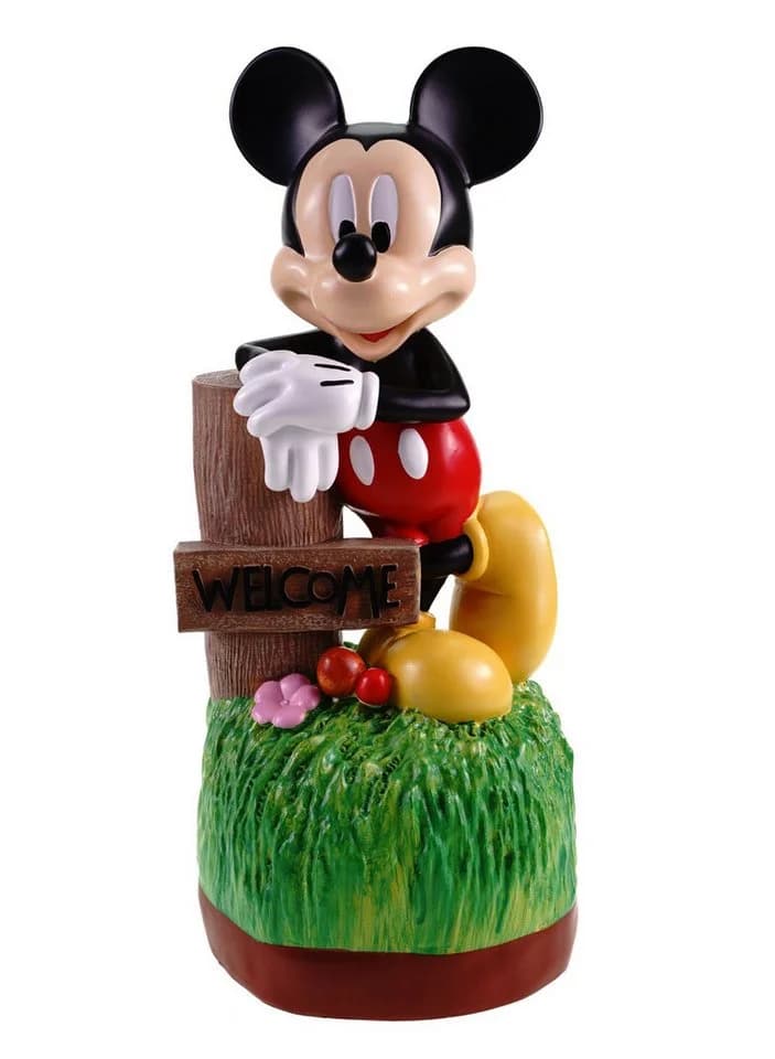 Disney Mickey Maus Welcome Gartenfigur 40cm - Bild 2