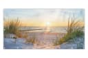 MuchoWow Balkonsichtschutz Strand Design PVC Windschutz Bild 2