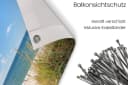 MuchoWow Balkonsichtschutz Düne PVC Windschutz UV-beständig Bild 5