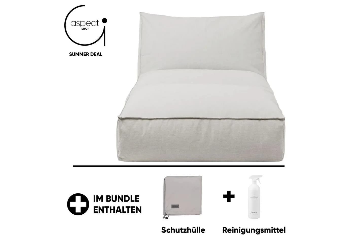 Blomus STAY Outdoor Daybed mit Schutzhülle & Reinigungsmittel - Bild 2