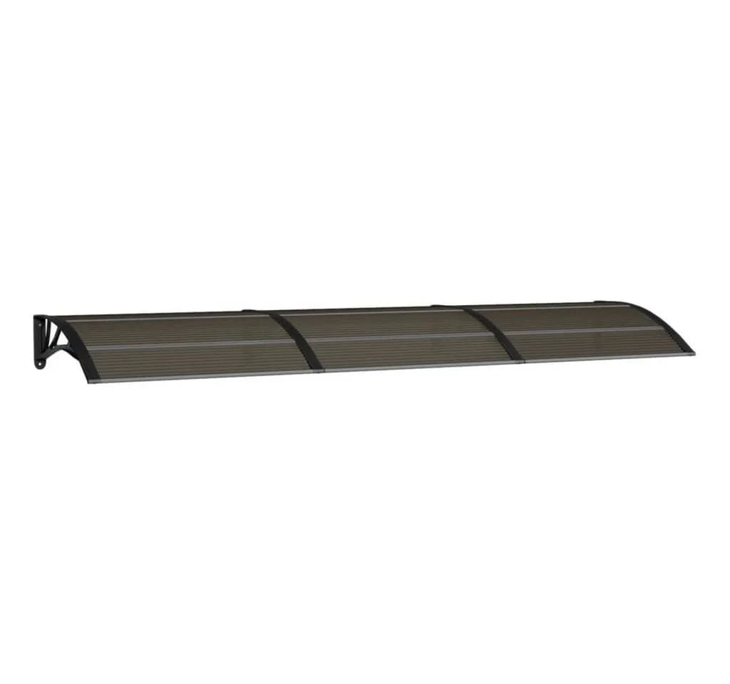 vidaXL Türvordach Schwarz Polycarbonat - Bild 2