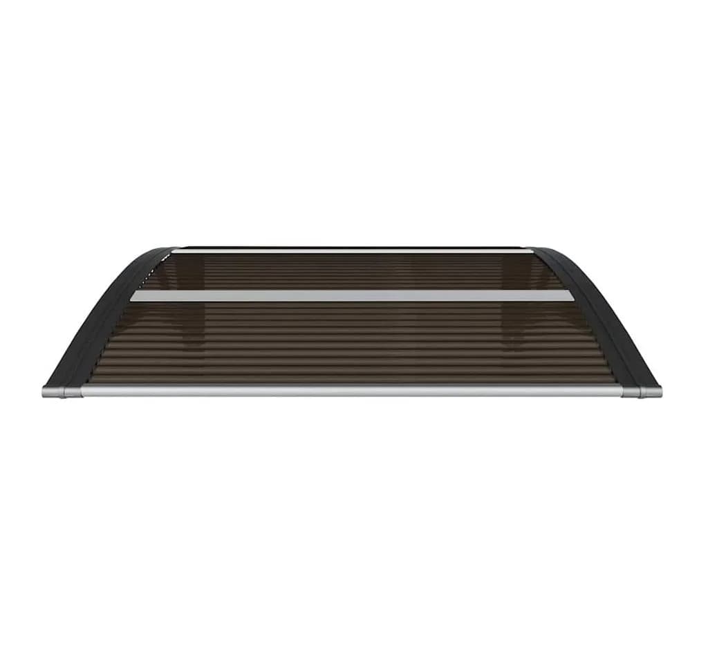 vidaXL Türvordach Schwarz Polycarbonat - Bild 4