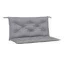 vidaXL Sitzauflage Gartenbank-Auflagen 2 Stk. Grau Oxford-Gewebe Bild 2