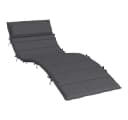 vidaXL Sitzauflage Sonnenliegen Anthrazit Oxford-Gewebe Bild 2
