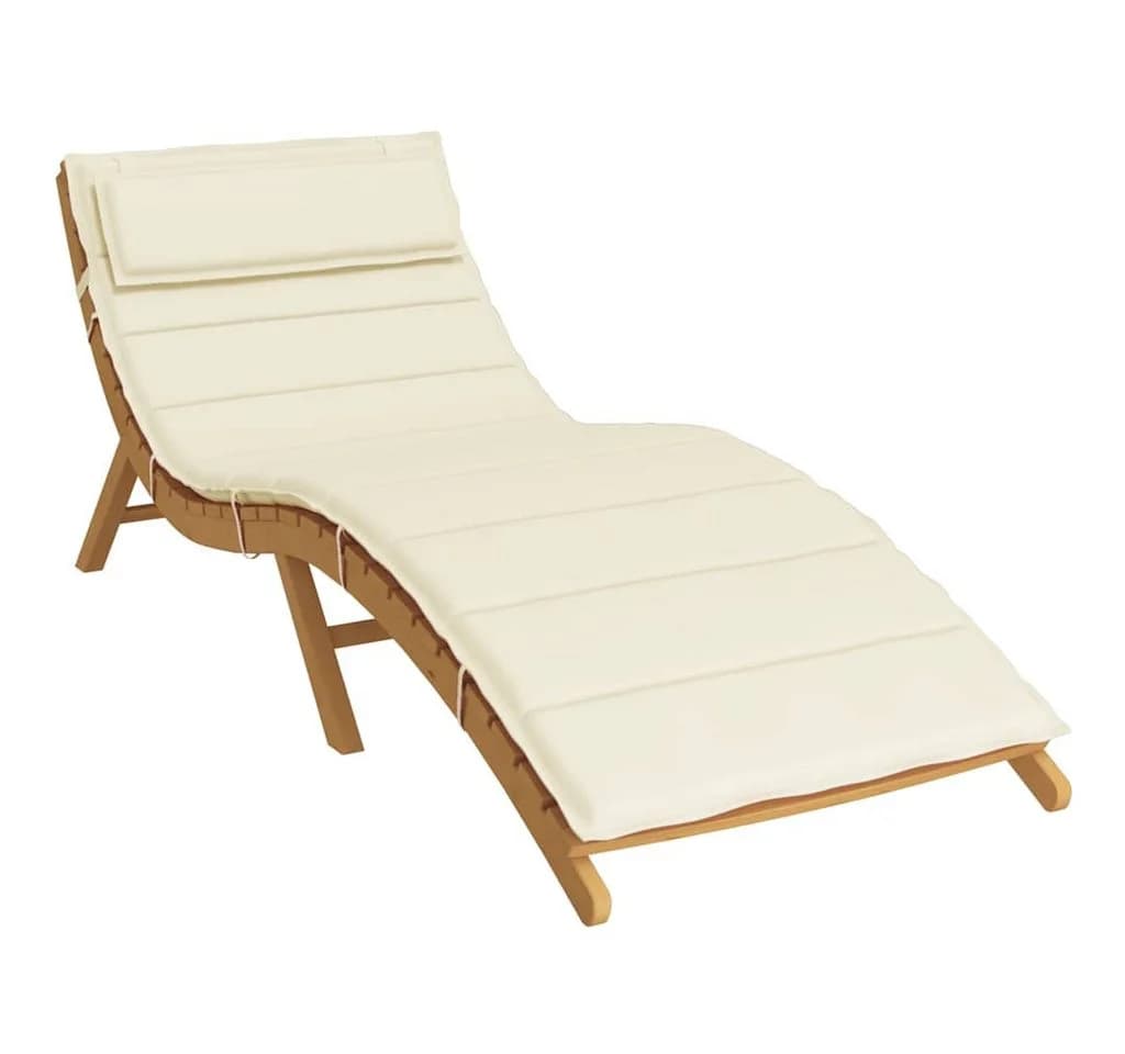 vidaXL Sitzauflage Creme Oxford-Gewebe Rutschfest - Bild 3