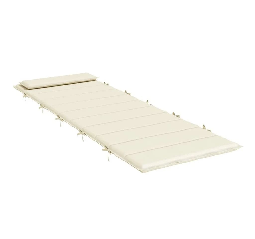 vidaXL Sitzauflage Creme Oxford-Gewebe Rutschfest - Bild 4