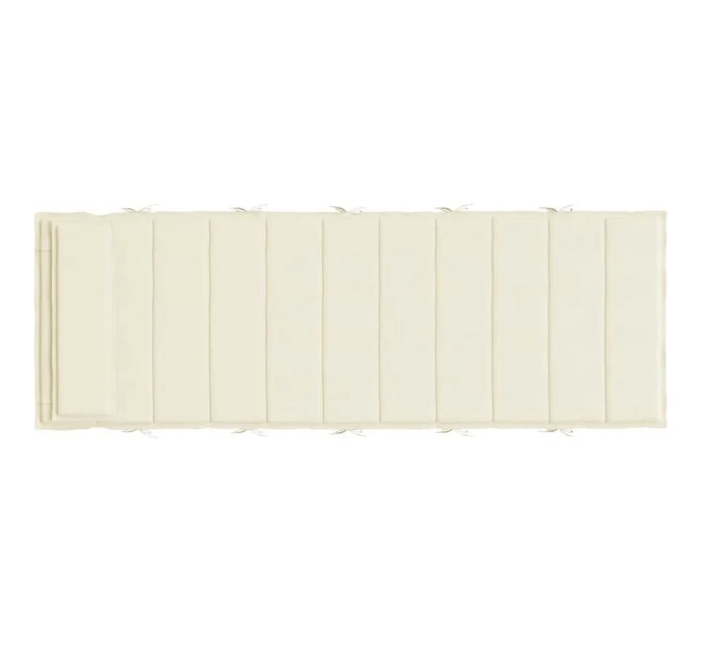 vidaXL Sitzauflage Creme Oxford-Gewebe Rutschfest - Bild 5
