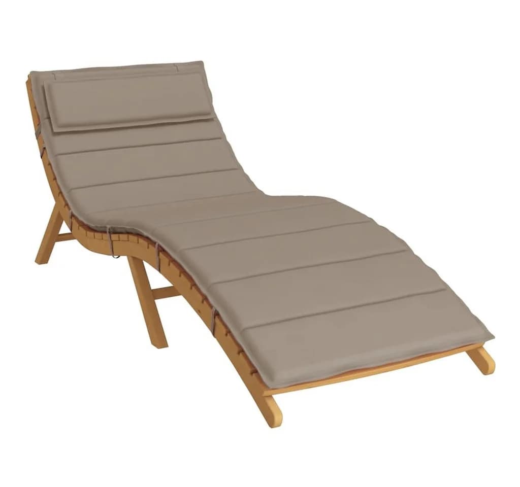 vidaXL Sitzauflage Sonnenliegen Taupe Oxford-Gewebe - Bild 3