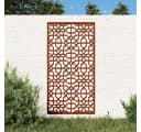 VIDAXL Garten-Wanddeko 105x55 cm Cortenstahl Maurisches Design Bild 1
