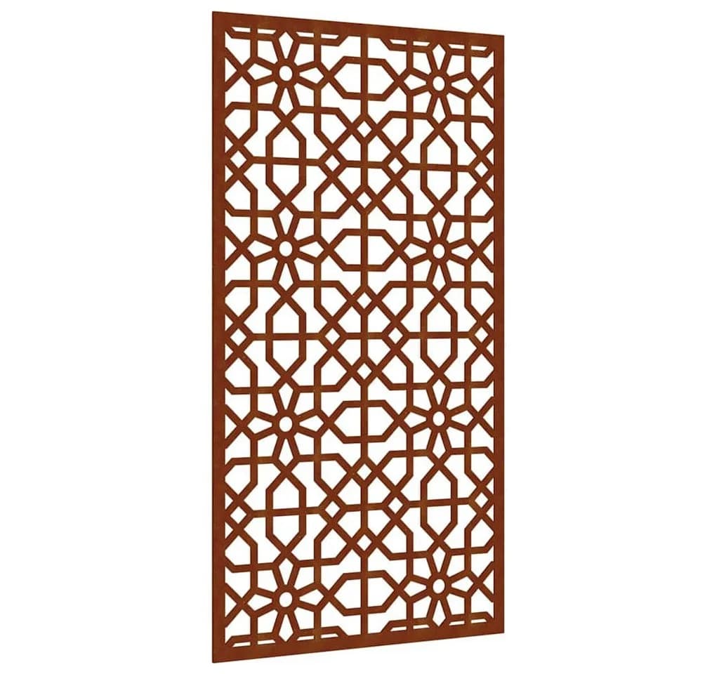 VIDAXL Garten-Wanddeko 105x55 cm Cortenstahl Maurisches Design - Bild 2