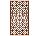 VIDAXL Garten-Wanddeko 105x55 cm Cortenstahl Maurisches Design Bild 5