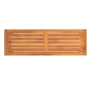 vidaXL Gartenbank 110x35x45 cm Massivholz Braun Bild 5