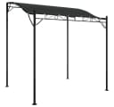 vidaXL Partyzelt Markise Anthrazit 2x2,3 m Polyester Stahl Bild 2