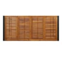 vidaXL Gartentisch U-Form Massivholz Industrieller Look Bild 5