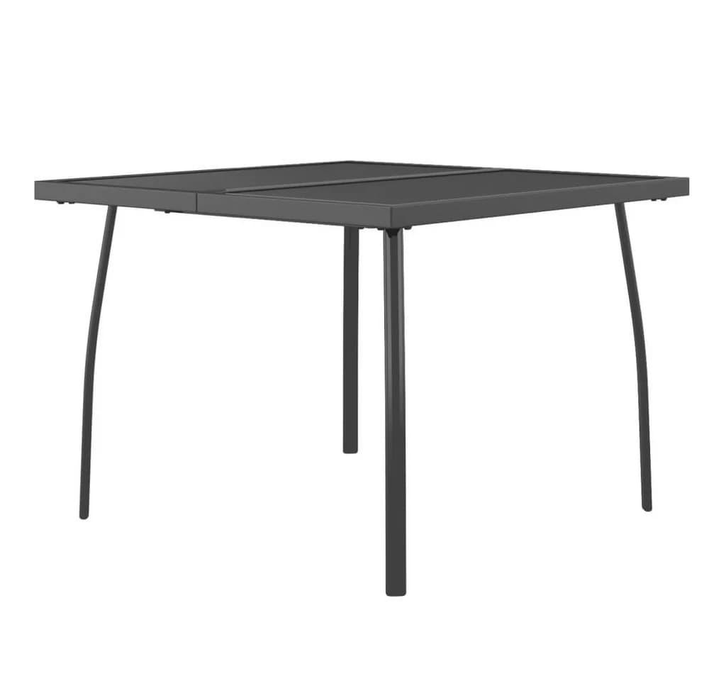 vidaXL Gartentisch Anthrazit Stahlgitter - Bild 2