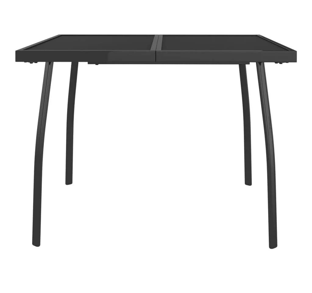 vidaXL Gartentisch Anthrazit Stahlgitter - Bild 3