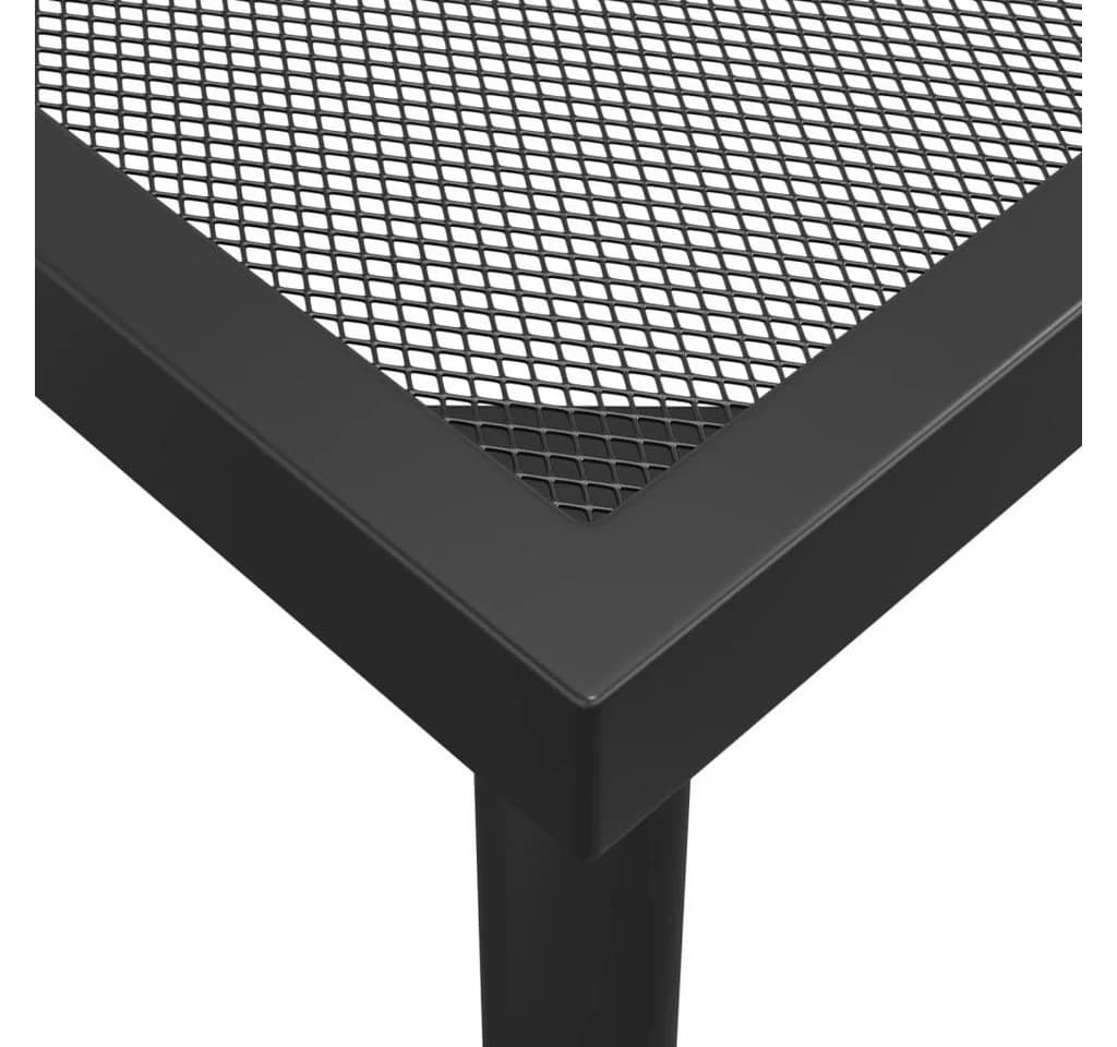 vidaXL Gartentisch Anthrazit Stahlgitter - Bild 5