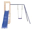 vidaXL Spielturm aus Massivholz Kiefer mit Rutsche und Schaukel Bild 3
