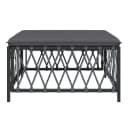 vidaXL Gartenhocker mit Kissen Anthrazit Gewebe Bild 4