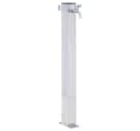 vidaXL Bewässerungssystem Wassersäule 40 cm Edelstahl Bild 1