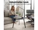 Mica Decorations Seattle Beistelltisch Schwarz Industrieller Look Bild 5