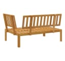 vidaXL Garten-Ecksofa aus massivem Akazienholz, braun Bild 4