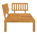 vidaXL Garten-Ecksofa aus massivem Akazienholz, braun Bild 5
