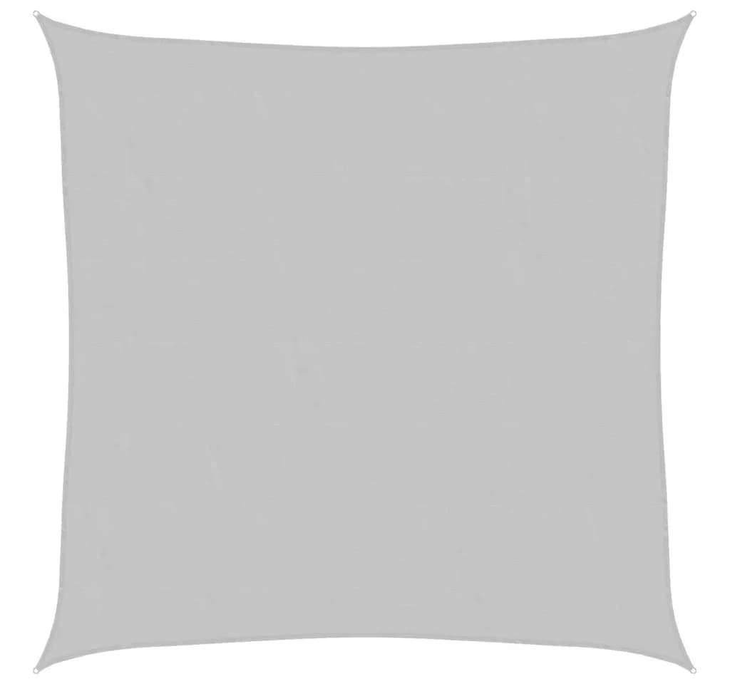 vidaXL Sonnensegel Hellgrau 3,6x3,6 m 100% Polyester Oxford - Bild 2