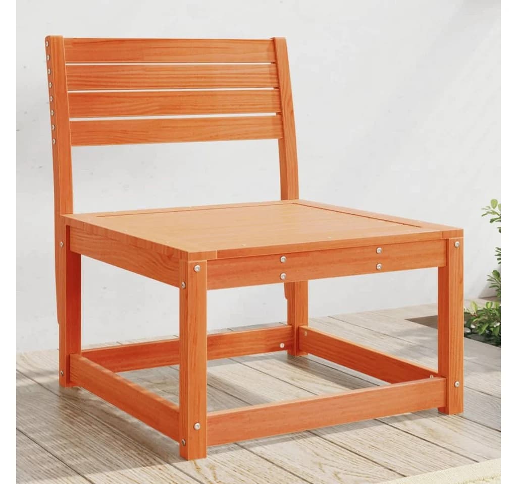 vidaXL Gartensofa Wachsbraun Massivholz Kiefer Modular