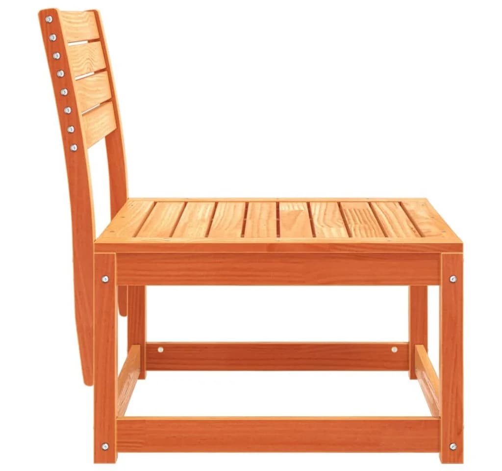 vidaXL Gartensofa Wachsbraun Massivholz Kiefer Modular - Bild 5